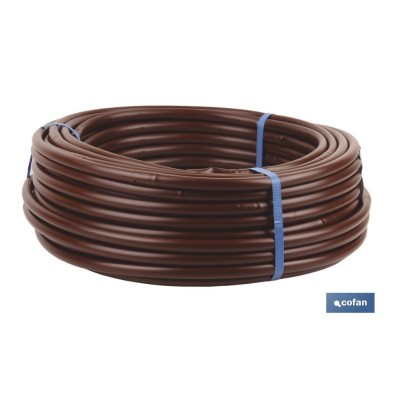 Tubo de riego por goteo con goteros | Material resistente a la intemperie | Ideal para jardinería y agricultura