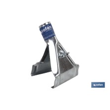 Garra metálica para cepillo de barrendero | Ideal para cepillos con soporte de madera | Grapa o acople de metal para barrenderos