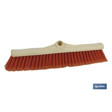 Cepillo industrial de polipropileno suave | Fibras despuntadas| Ancho de 50 cm