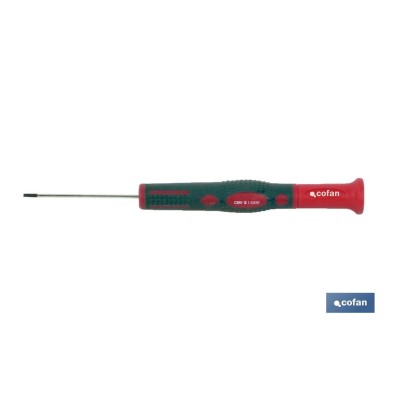 Destornillador Plano | Herramienta de precisión | Medidas de huella desde 1,6 hasta 3 mm