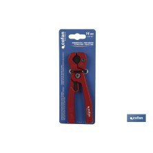 Tijera corta mangueras | Medidas: 14 mm (9/16) | Para tubos de PVC, mangueras y tuberías