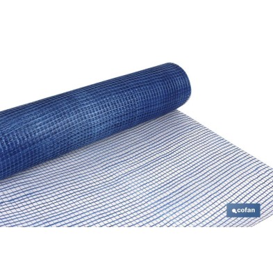 Malla de fibra de vidrio | Para Revocos de mortero | Medidas en 1 metro de alto y de 10 y 50 metros de longitud