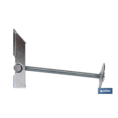 Basculantes por gravedad con tornillo | Rosca de métrica 6 mm | Para la fijación de elementos ligeros