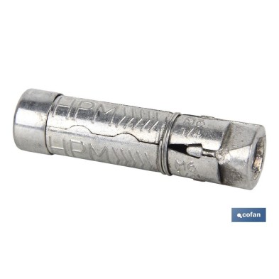 Cuerpo de Anclaje de zamak HPM | Medidas desde Ø 6 hasta 12 mm | Longitud desde 45 hasta 70 mm