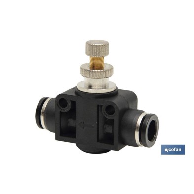 Regulador de Caudal en linea Tubo-Tubo