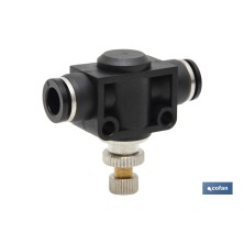 Regulador de Caudal en linea Tubo-Tubo