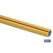 Manguera | Modelo Storm | 3 capas trenzadas | Fabricada en PVC | Color Amarillo
