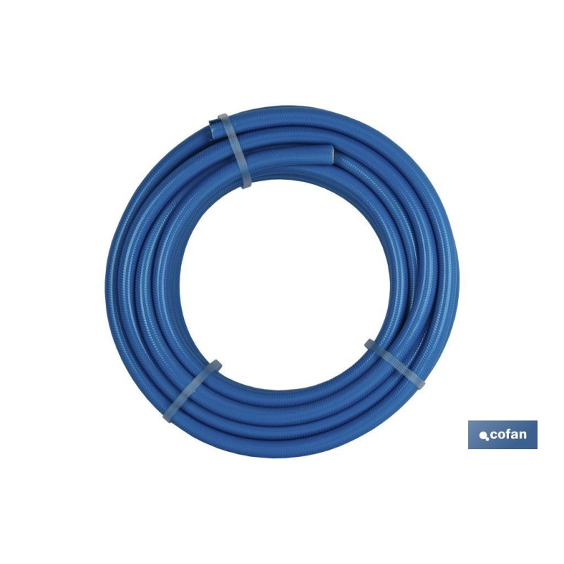 Manguera | Modelo Thunder | 3 capas tricotadas | Fabricada en PVC | Color Azul