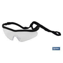 Gafas protectoras de seguridad transparentes | Resistente a arañazos | Mayor seguridad en bricolaje y soldadura, entre otros