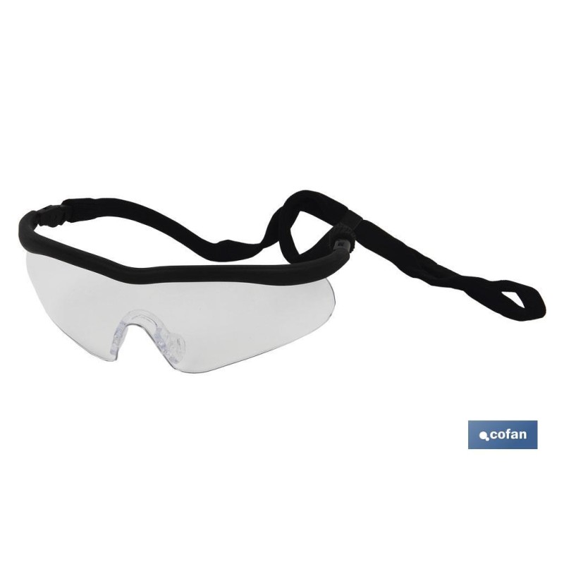 Gafas protectoras de seguridad transparentes | Resistente a arañazos | Mayor seguridad en bricolaje y soldadura, entre otros