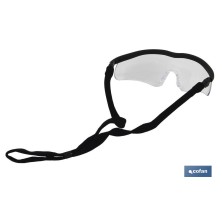 Gafas protectoras de seguridad transparentes | Resistente a arañazos | Mayor seguridad en bricolaje y soldadura, entre otros