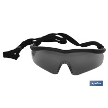 Gafas protectoras de seguridad oscura | Resistente a arañazos | Mayor seguridad en bricolaje y soldadura, entre otros