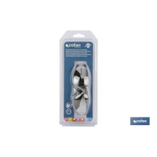 Gafas protectoras de seguridad envolventes | Resistente a arañazos | Mayor seguridad en bricolaje y soldadura, entre otros