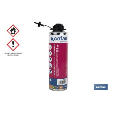 Limpiador de Espuma de Poliuretano | Aerosol 500 ml | Libre de CFC