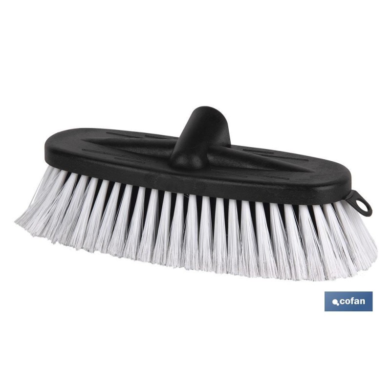 Cepillo para  lavar coches | Con rosca Ø 22 mm | Fabricado en PVC