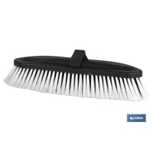 Cepillo para lavar coches profesional | Con canal de agua | Fabricado en PVC