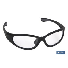 Gafas de seguridad acolchadas | Protección 4 en 1 | Lentes con recubrimiento duro