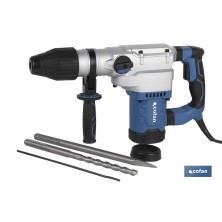 Taladro martillo perforador | 1500W SDS MAX| Martillo rotativo 1500 W | Perforador de percusión 12 J