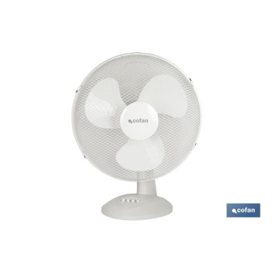 Ventilador Blanco Modelo Solano de 3 velocidades