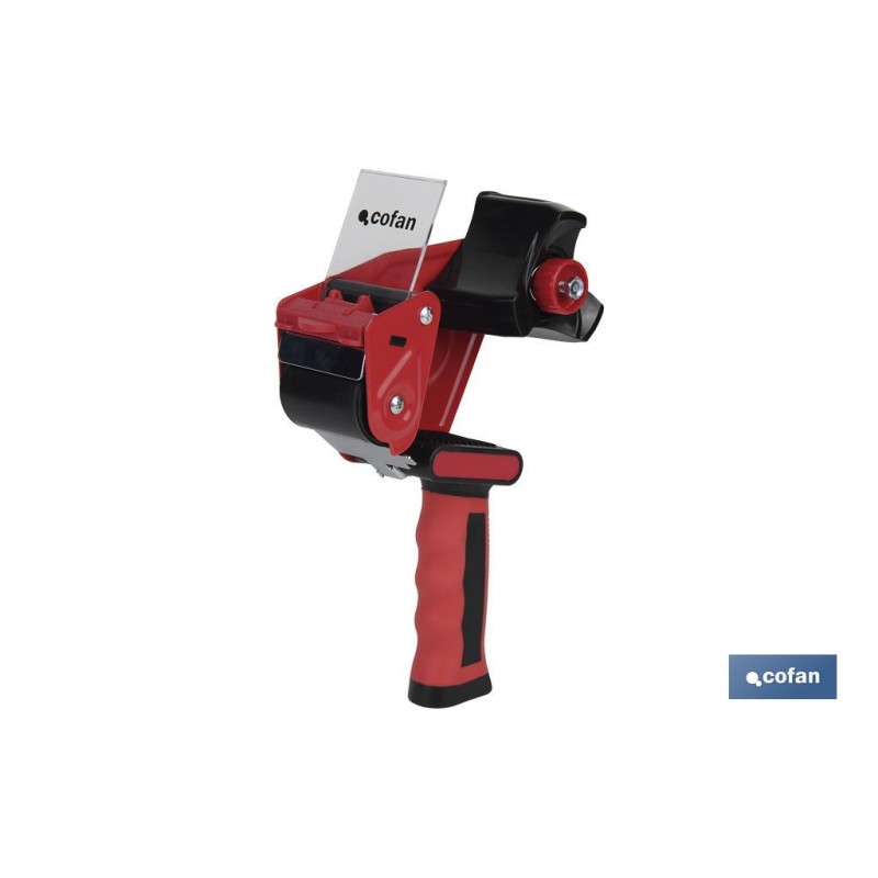 Precintadora de Cinta Adhesiva | Para cintas de hasta 50 mm de ancho | Mango bimaterial