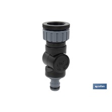 Conector flexible para riego