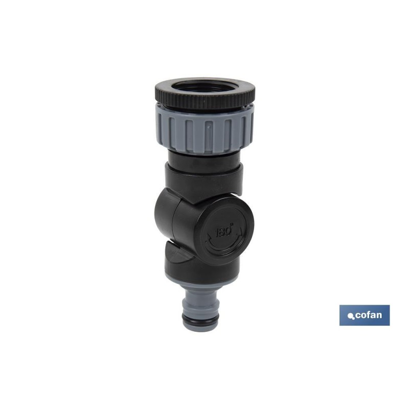 Conector flexible para riego