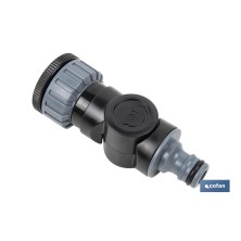 Conector flexible para riego