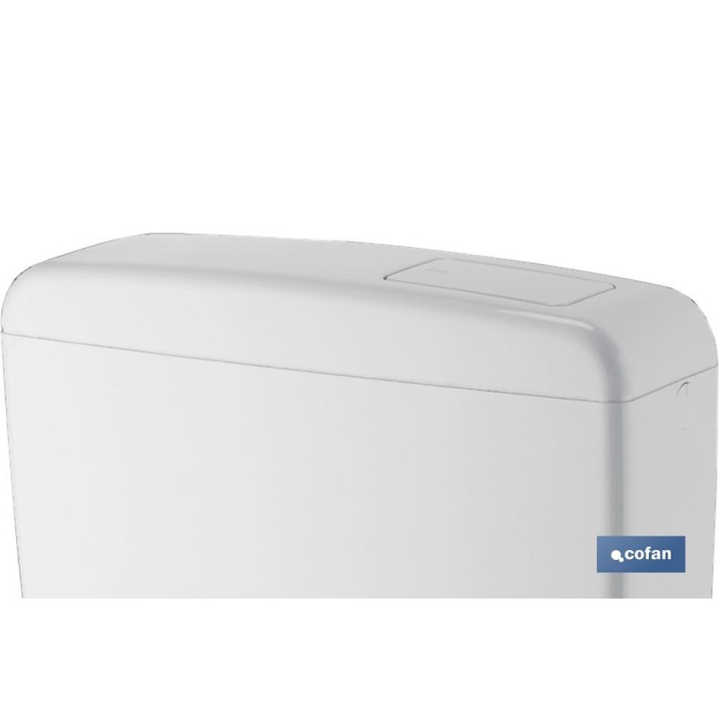 Cisterna Semialta | Completa | Con Interrupción de Descarga | Modelo Bratán | Fabricada en ABS