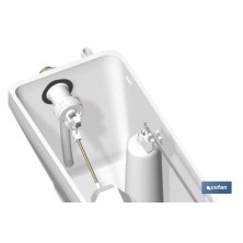 Cisterna Tanque Alto | Completa | Modelo Zeya | Incluye Descargador | Fabricado en ABS