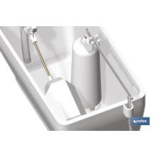 Cisterna Tanque Alto | Completa | Modelo Zeya | Incluye Descargador | Fabricado en ABS