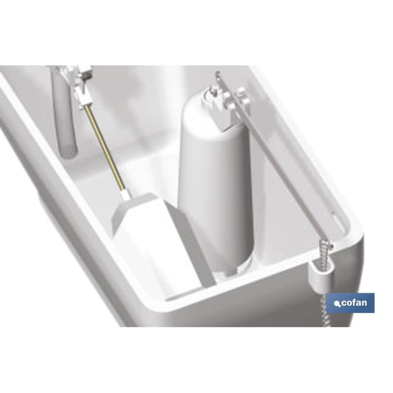 Cisterna Tanque Alto | Completa | Modelo Zeya | Incluye Descargador | Fabricado en ABS