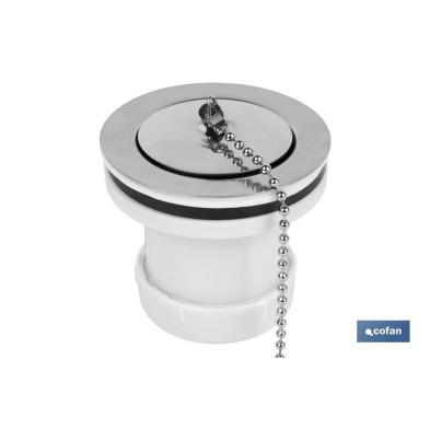 Válvula para Lavabo y Bidé | Medidas: 1 1/4 x 70 o 1 1/2 x 70| Fabricada en Polipropileno