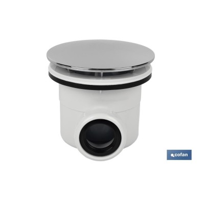 Válvula Sifónica para Plato de Ducha | Medidas: Ø60 o Ø90 | Salida de Ø40 mm | Junta Cónica Reductora de Ø32 mm