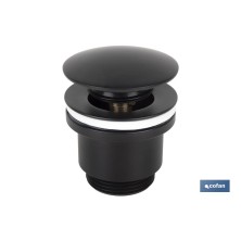 Válvula Click-Clack | Fabricada en Latón | Rosca 1 1/4 | Incluye Tapón Grande de Ø63 mm