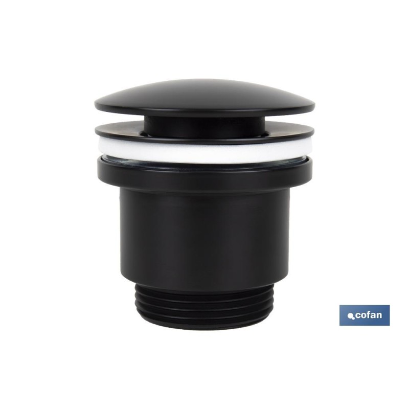 Válvula Click-Clack | Fabricada en Latón | Rosca 1 1/4 | Incluye Tapón Grande de Ø63 mm