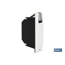 Recogedor de persianas compacto | Cinta en varios colores y embellecedor | Medidas de cinta 5,5 metros de longitud