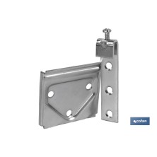 Set Colgador para Armario | Fabricado en Acero Zincado | Medida 53 mm