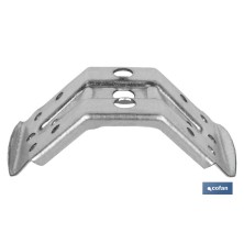 Escuadra con refuerzo | Para mesas, sillas o bancos | Diferentes medidas