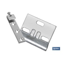 Set Colgador de Armarios | Acabado Zincado | Medida: 60 mm