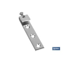 Gancho con Tonillo Regulador | Acabado Zincado | Para Todo Tipo de Mobiliario