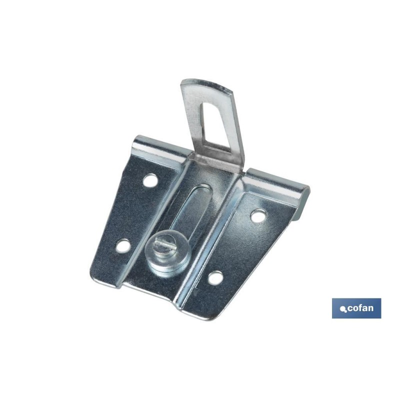 Colgador Alcayata con Regulador 90° | Acero Zincado | Para Módulos de Cocina