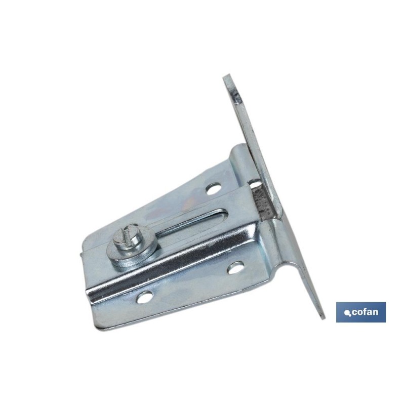 Colgador Alcayata con Regulador 90° | Acero Zincado | Para Módulos de Cocina