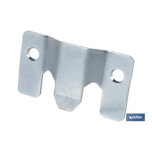 Chapa de Anclaje Zincada | Medida: 60 x 35 mm | Para unir con fuerza