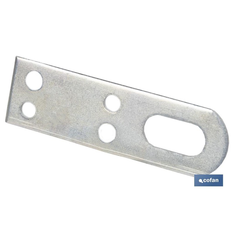 Colgador para Sujetar Objetos | Medidas: 15 x 50 mm | Acero Zincado