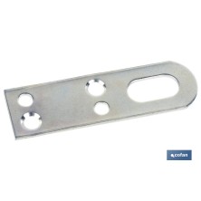 Colgador para Sujetar Objetos | Medidas: 15 x 50 mm | Acero Zincado