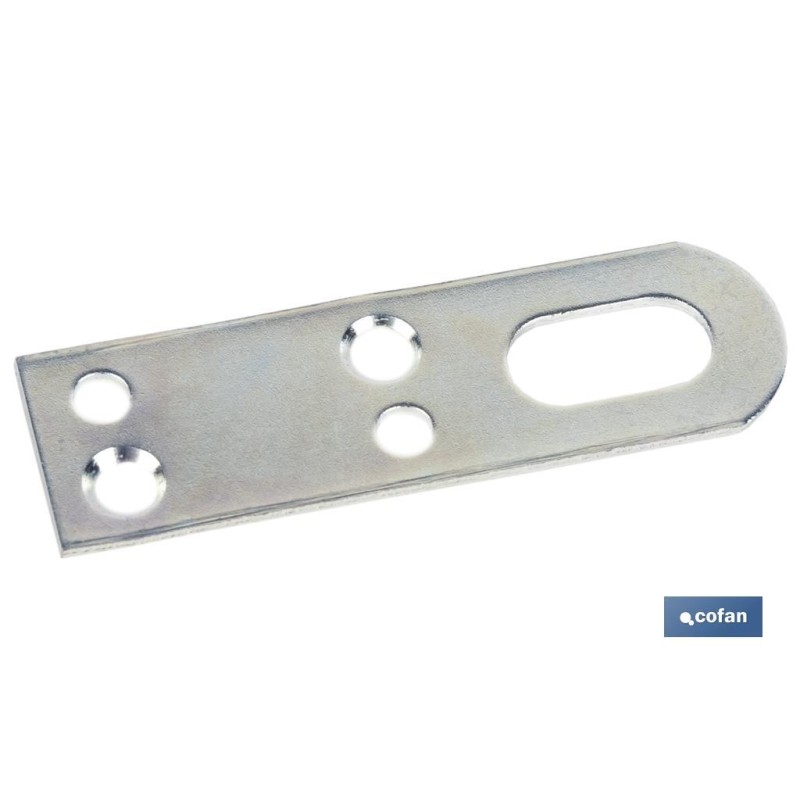 Colgador para Sujetar Objetos | Medidas: 15 x 50 mm | Acero Zincado