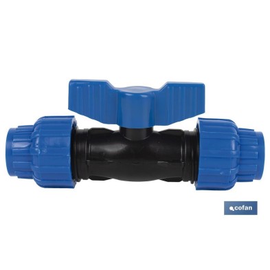 Válvula de Bola con Dos Conexiones | Diferentes medidas de Diámetro