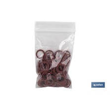 Arandela de Fibra Roja | Diferentes Medidas | Aislante y de sellado