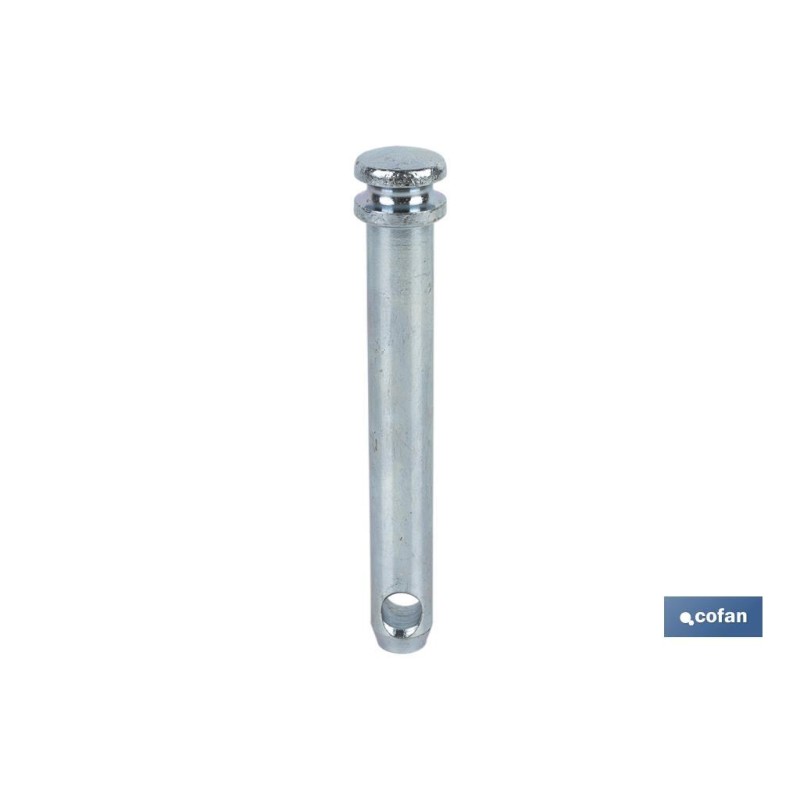 Perno para tercer punto con cabeza | Enganche de maquinaria agrícola