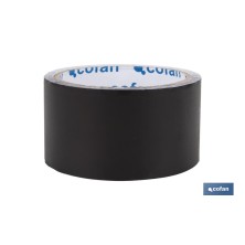 Cinta Adhesiva de Aluminio 30 Micras| Color Negro | Medida: 50 mm x 10 m